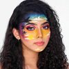13 Potret Make Up Unik dan Gak Biasa Ala Jharna Bhagwani, Totalitas Banget!