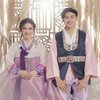 Potret Prewedding Felicya Angelista dan Caesar Hito Pakai Hanbok, Udah Kayak Anggota Kerajaan Korea!