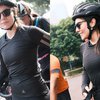 Tetap Cantik dan Awet Muda, Deretan Foto Wulan Guritno Lakukan Olahraga Sepeda Ini Bikin Terpesona