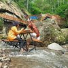 Rest Area Tikako, Mencicipi Kuliner dengan Gemericik Air Sungai di Banjarnegara