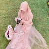 10 Inspirasi OOTD Hijab ala Larissa Chou, Wanita Mualaf asal Tiongkok yang Syari tapi Tetap Fashion