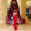 Elegan dan Cantik Banget, Berikut 6 Potret Aurel Hermansyah Kenakan Gaun Warna Merah