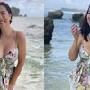 10 Potret Tante Ernie Liburan ke Bali, Mulai dari Berendam di Bathtub sampai Nikmati Ombak di Pantai