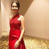7 Pesona Sandrinna Michelle Pakai Baju Merah, Bikin Auranya Makin Terpancar