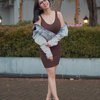 10 Potret Maria Vania Tampil Aduhai Kenakan Dress Mini, Bikin Kaum Adam Panas Dingin Nih!