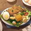 10 Gambar Makanan Indonesia Versi Anime Ini Kelihatan Enak dan Bikin Ngiler!
