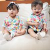 10 Potret Gemas Zayn dan Zunaira Anak Syahnaz Sadiqah saat Pakai Baju Kembar