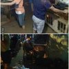 6 Potret Tingkah Santuy Emak-Emak di Tengah Banjir, Ada yang Sampoan dong!