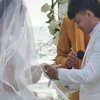 Sah, Ini Potret Prosesi Pernikahan Reza Arap dan Wendy Walters yang Serba Putih