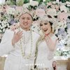 10 Potret Pernikahan Syahra Larez Mantan Rizky Billar, Cantiknya Bikin Pangling lho