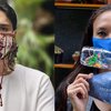 Deretan Selebriti Kreatif, Pakai Masker Unik Beda dari yang Lain hingga Hasil Daur Ulang Sampah