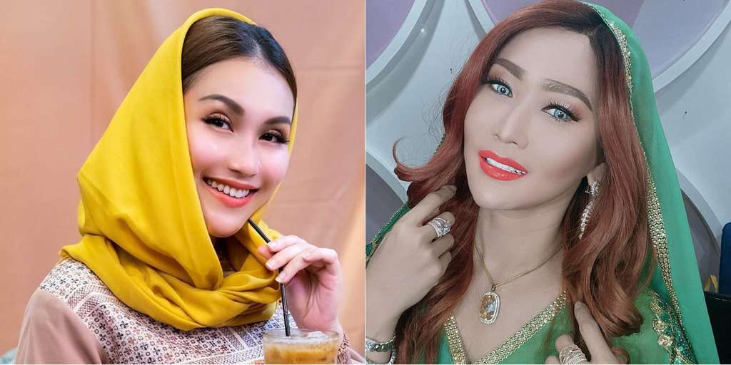 10 Pesona Penyanyi Dangdut Wanita Kenakan Busana Muslim, Makin Kalem Bikin Hati Adem