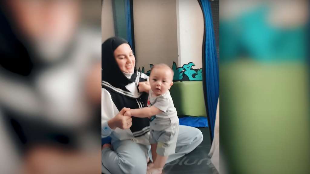 7 Momen Hari Pertama Sekolah Baby Air, Ketemu Baby Claire Anak Shandy Aulia