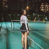 Potret Segar dan Cantiknya Anya Geraldine Main Tenis, Bikin Semangat Olahraga