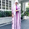 8 Potret Hijab Syahrini Saat Rayakan Lebaran, Mewah Penuh Gaya