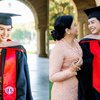 10 Potret Maudy Ayunda Wisuda S2 di Universitas Stanford, Cantik Banget Pakai Kebaya Merah!