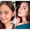 7 Potret Artis Sebelum dan Sesudah Pakai Makeup, Duh Pangling Banget!