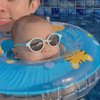 Momen Baby Ukkasya Berenang bareng Irwansyah, Gemes Banget Pakai Kacamata Hitam!