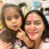 Potret Ansara Anak Caca Tengker Make Up Sendiri, Alisnya On Point!