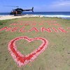 Sweet Banget, Melanie Putria Dilamar Kekasihnya di Atas Langit Bali dengan Helikopter!