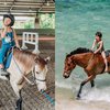 10 Potret Gempita yang Gemar Olahraga, dari Renang sampai Berkuda!