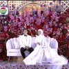 10 Potret Baju Pengantin Rizky Billar dan Lesti Kejora di Tasyakuran Pernikahan yang Serba Putih