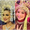 Sekilas Terlihat Mirip, Ini 7 Perbedaan Kebaya Pernikahan Aurel Hermansyah dan Lesti Kejora