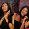 Sukses Jadi Artis Internasional, ini Potret Anggun C Sasmi dengan Patung Lilinya di Madame Tussauds
