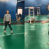 10 Keseruan Pemain Ikatan Cinta Main Badminton, Amanda Manopo Tetap Lincah Meski Nyeker