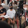10 Potret Ruben Onsu Temani Betrand Peto jadi Co-Director Video Klip, Serius Banget!