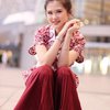 10 Potret Felicia Tissue Dalam Balutan Baju Batik yang Cantik Banget, Bikin Nyesel Mantan Gak ya?