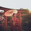 10 Potret Sarah Menzel dan Azriel Hermanyah Pemotretan dengan Baju Ala Jepang, Bak Prewedding!