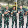 Ini Pesona Bunga Jelitha Pakai Seragam TNI dan Jadi Pilot Hercules, Gagah dan Cantik!