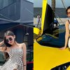 7 Potret Ayu Thalia di Depan Mobil Mewah, Baju Mininya Jadi Sorotan