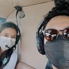 7 Potret Anniversary Pertama Azriel Hermansyah dan Sarah Menzel, Mesra di Dalam Helikopter