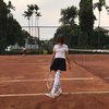 OOTD Safeea Putri Ahmad Dhani Saat Main Tennis, Kece Abis!