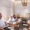 Potret Makan Malam Anniversary Pernikahan Maia Estianty dan Irwan Musrry Bareng Calon Mantu