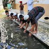 Potret Suasana Rumah Duka Hanna Kirana Suara Hati Istri, Sang Kekasih Ikut Salat Jenazah