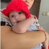 Gemesin, Ini Potret Baby Aiko Anak Bungsu Wendi Cagur dengan Pipi yang Bulat