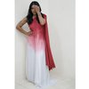 9 Potret Penampilan Anggun C Sasmi yang Glamour dengan Gaun Merah Putih