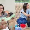 6 Potret Zoe Abbas Jackson dan Cinta Brian Gendong Anak di Buku Harian Seorang Istri, Cocok Banget!