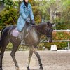 7 Potret Zaskia dan Shireen Sungkar saat Berkuda, Simple Pakai Outfit Hitam Putih
