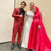 Pesona Lesti Kejora  di Indonesian Music Awards 2021 dengan Gaun Merah, Baby Bumb-nya Jadi Sorotan