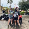 Potret Ranty Maria Main ATV di Air Terjun, Jiwa Petualangnya Kece Banget!
