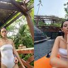 Potret Laura Theux Pakai Swimsuit One Piece Renang Bareng Pacar, Kena Komentar Pedas Netizen