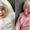 8 Potret Baby Guzel Anak Margin Wieheerm dan Ali Syakieb Pakai Kerudung, Gemes Banget lho!