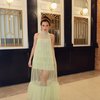 7 Pesona Beby Tsabina Saat Hadiri Insert Fashion Awards (IFA) 2022, Pakai Gaun Hijau Transparan Bikin Salfok!