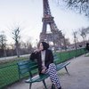 10 Potret Ririe Fairus Liburan ke Paris, Asik Nongkrong di Menara Eiffel