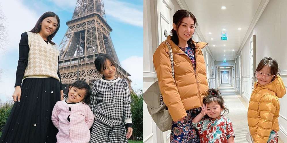 Kerja Sambil Liburan, Ini 10 Outfit Sarwendah Saat ke Paris, Tampil Percaya Diri Pakai Daster