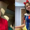 Sederet Gaya Amanda Manopo Cosplay Berbagai Tema, Mulai Putri Salju Sampai Petugas SPBU